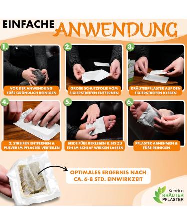 Kenrico TG-1i Herbal Plaster - 100% Natural Grapefruit Detox Foot Patch for Weight Loss & Diet Support - Buy Online on GoSupps.com