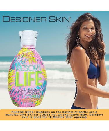 Australian Gold Designer Skin Resort Life Tanning Bed Lotion - 8.5 oz Complexion Perfecting with Sunspot Corrector | Best International Shipping - Buy Online on GoSupps.com