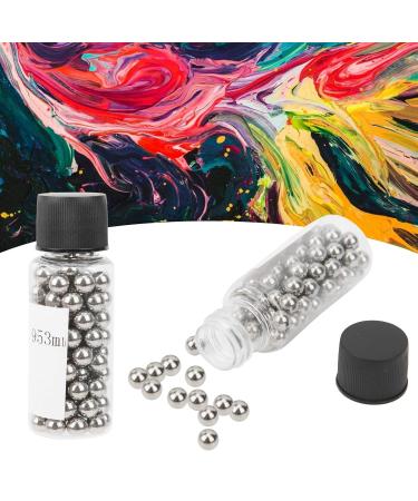 200 Pieces Paint Mixing Balls for Nail Polish & Model Paints | 5.95mm Stainless Steel 304 Stirring Balls for Paint Mixing - Buy Online on GoSupps.com
