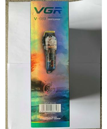 VGR Electric Hair Cipper for Men Professional Crod/Crodless Hair & Beard Trimmer Rechargeable Haircut Barber Clipper LED Display Hair Cutting Kit - Buy Online on GoSupps.com