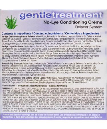Gentle Treatment No-Lye Conditioning Creme Relaxer System Regular - Buy Online on GoSupps.com