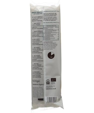Biona Bronze Extruded Spelt Spaghetti Organic White Pasta 500 g - Buy Online on GoSupps.com