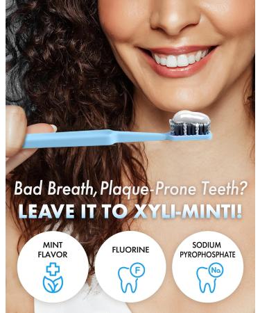 HYVAA DENT Xyli Mint Toothpaste | Eco-Cert Sensitive Formula for Adults & Kids | Tartar Cavity & Plaque Remover (4.05 fl oz - Buy Online on GoSupps.com