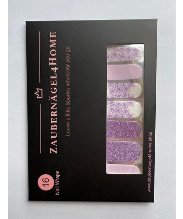 Zaubern gel4Home - 16 Piece Floral French Nail Foils & Wraps for Stunning Nails | International Shipping - Buy Online on GoSupps.com