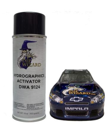 Hydrographic Film Activator Dip Wizard Hydrovator Super Sized 16 Oz Aerosol Spray Can Hydrographic Water Transfer Film Activator Hydro Dip Dipping