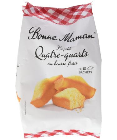 Bonne-Maman Petits Quatre-Quarts with Fresh Butter 300 g - Pack of 4