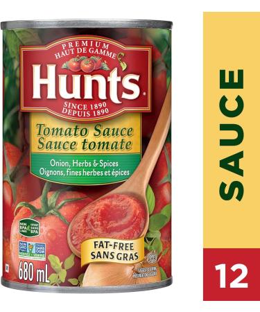 Hunt's Tomato Sauce with Onion Herbs and Spices 680 ml Pack of 12 680 ml (Pack of 12) - Buy Online on GoSupps.com