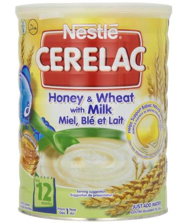Nestle Cerelac, Honey and Wheat with Milk, 2.2-Pound