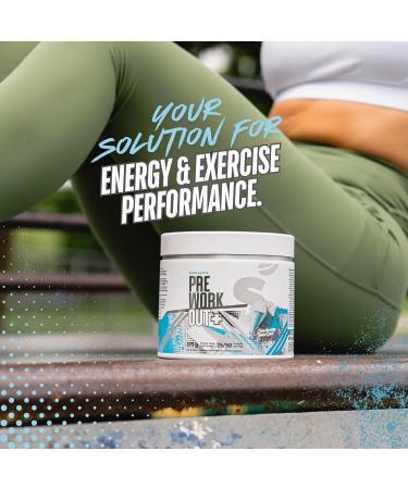 Shop Sante Pre Workout Plus Preworkout Energy Powder 150mg Caffeine Citrulline Beta Alanine Sports Drink Supplement for Men and Women 50 servings - Snow Cone - Buy Online on GoSupps.com
