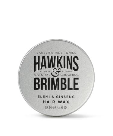 Hawkins & Brimble Molding Hair Wax 100ml / 3.4 fl oz - Long Lasting Style Light to Medium Hold For Mens | Subtle Signature Scent