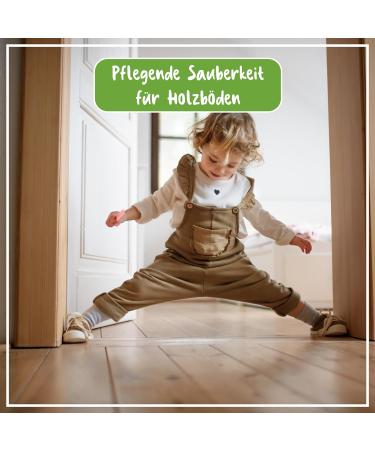 Poliboy Organic Parquet Care - Vegan Floor Protection for Oiled & Waxed Wood - Made in Germany - 1L Pack - Buy Online on GoSupps.com