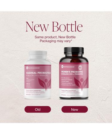 Probiotics for Women PH Balance & Vaginal Health Support 50 Billion CFU Per Serve Gut Digestive & Urinary Tract Care Lactobacillus & Prebiotics 60 Capsules - Buy Online on GoSupps.com
