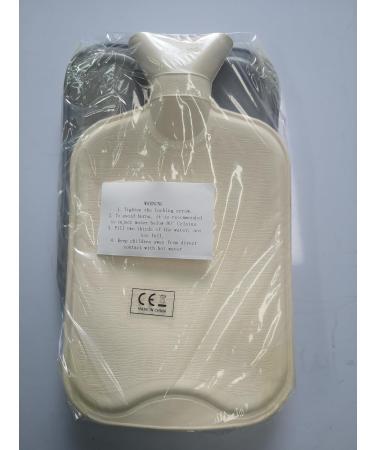 Ziko 2L Natural Rubber Hot Water Bottle - Durable Hot Compress for Pain Relief - Buy Online on GoSupps.com