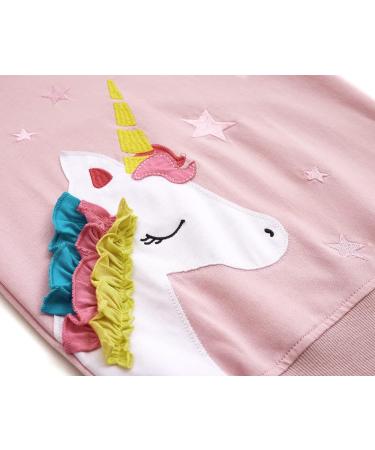 Girls Unicorn Sweatshirt | Cotton Casual Jumper for Girls Age 1-12 | Long Sleeve Pullover for Toddler Girls | Size 9-10 Years - Buy Online on GoSupps.com