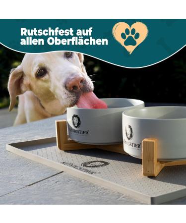 K nigstier Non-Slip Bowl Pad for Dogs & Cats | 100% BPA-Free Silicone Feeding Underlay - Large 48x30 cm - Buy Online on GoSupps.com