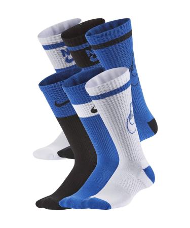 Nike Everyday Cushion Socks 6-Pair Pack (Little Kid/Big Kid)
