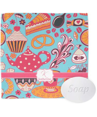 YouCustomizeIt Personalized Dessert & Coffee Washcloth