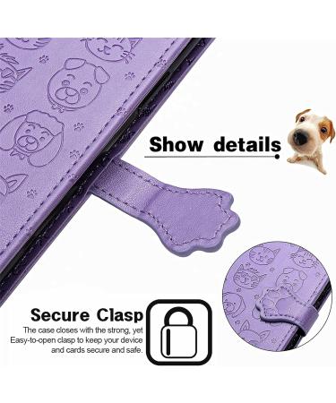 Buy Monwutong PU Leather Protective Cover for Xiaomi Redmi 12 - Cute Cartoon Cat & Dog Design Magnetic Lock & Card Holder | International Shipping - Buy Online on GoSupps.com