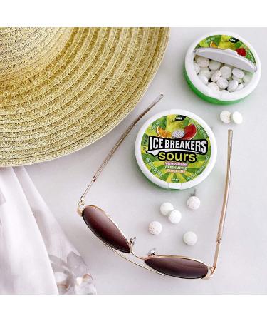  Ice Breakers Ice Breakers Sours Peppermint Candy Pack 42g - Buy Online on GoSupps.com