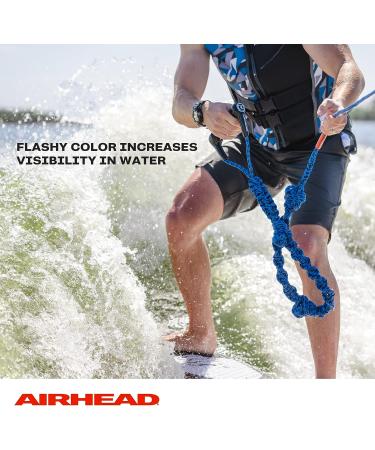 Airhead Spiral Braid Wakesurf Rope - 3 Sections - 16 Feet | Premium Quality - Buy Online on GoSupps.com