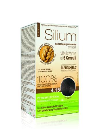 Silium Silium Permanent Hair Colour Cool Brown 4.15-187 g