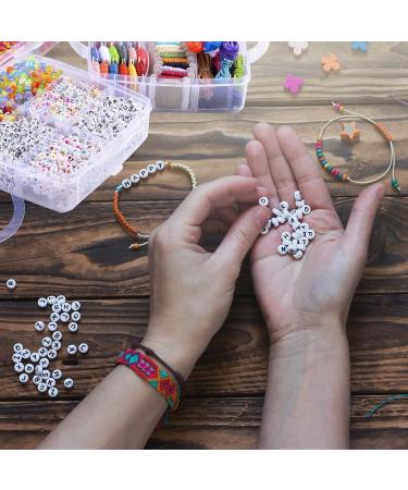 Peirich Jewelry Making Bead Kit - 44 Colors Embroidery Floss, 4900+ Beads, Organizer Box - Perfect for Friendship Bracelets - Ideal Christmas Birthday Gift - Buy Online on GoSupps.com