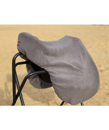 TGW RIDING All Purpose Saddle Cover Horse Fleece Saddle Cover & Multiple Colors Available Gray