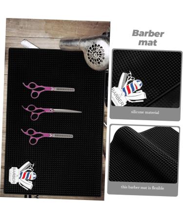 Barber tools barber supply clipper holder salon mats for hair stylist silicone barber mat silicone mat for hair tools barber organizer barber mats - Buy Online on GoSupps.com