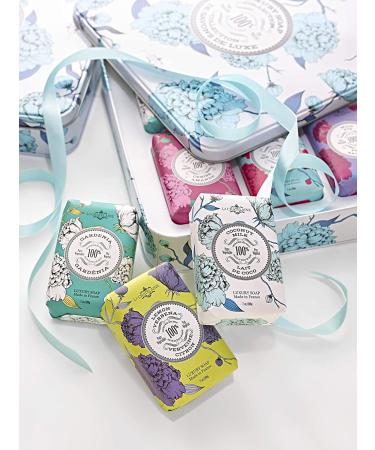 La Chatelaine Luxury Soap Collection Gift Set - Oprah's Favorite Things 2019 - Made in France - Organic Shea Butter - Set of 6 x 7 oz - Gift for Mom - Mother's Day Gift (Lemon Verbena, Cherry Almond, Coconut) - Buy Online on GoSupps.com