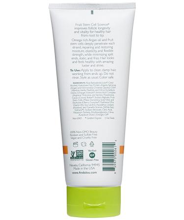 Andalou Naturals Leave-In Conditioner with Argan Oil & Shea - 6.8 fl oz (200 ml) | Moisturizing Hair Care - Buy Online on GoSupps.com