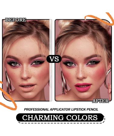 12 Pcs Lip Liner Pencil Set High Pigmented Waterproof Matte Lip Liner Set Professional Long Lasting Smudge-proof Lipstick Pen Rich Pigmented Color Lip Pencil Lipliner Set - Buy Online on GoSupps.com