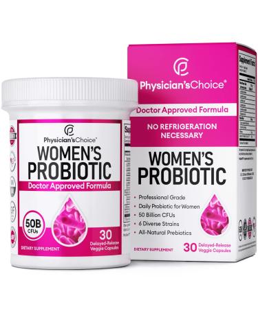 Physician's CHOICE Probiotics for Women 50 Billion CFU - 30 Capsules