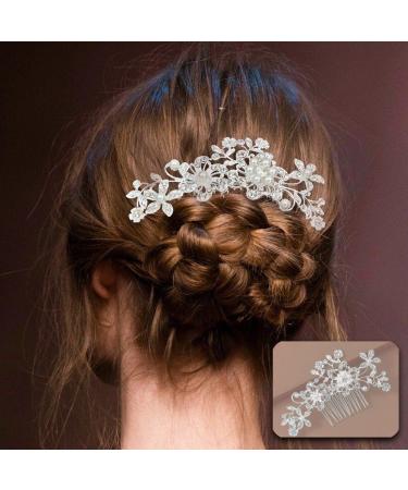 Bridal Hair Accessories bridesmaid hair accessories Pearl Wedding Hair Accessories Crystal Bridal Hair Piece Bridal Hair Accessories Fashion Retro Elegant Ladies Hair Accessories