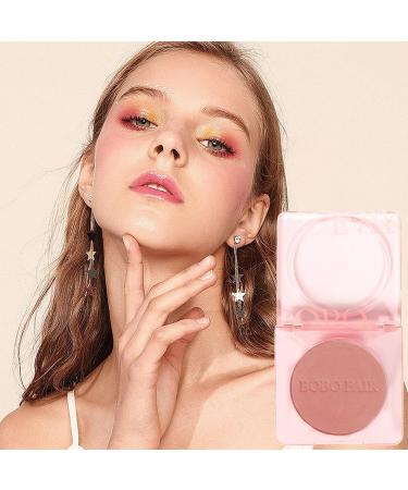 Powder Blushs Palette - Matte Monochrome Blushs and Palette | Natural Clear Low Saturation Rouge for Dark Skin Wedding Prom Dating Dtt 03 - Buy Online on GoSupps.com