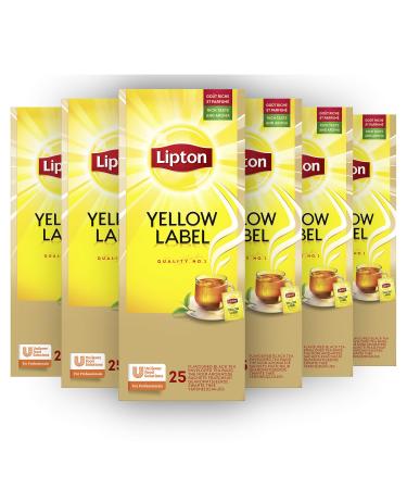 Lipton Lipton Yellow Label Th Noir - 6 x 25 sachets