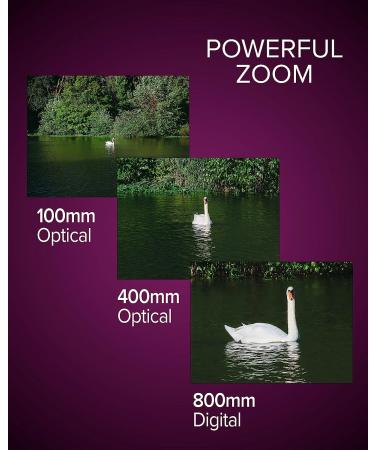 Canon Zoom Digital Monocular Kit with USB-C Charger, microSD Card - PowerShot Zoom | 400mm Optical, 800mm Digital Zoom for Bird Watching, Wildlife, Sports, Traveling, Hiking - Black Monocular - Buy Online on GoSupps.com