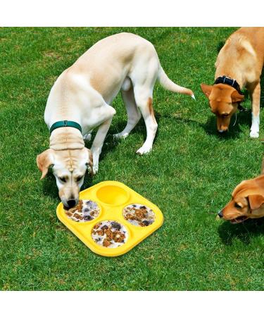 Pupsicle Treat Tray Mold- Silicone Dog Treats Molds| Freeze Refill Treats to Fill Yogurt| Reusable Treat Tray Silicone Molds Making| Cavities Reusable Dog Treat Tray for Freezing Puppy Treat Mold - Buy Online on GoSupps.com