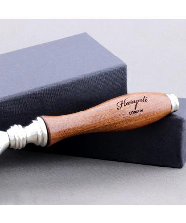 Shop Premium Safety Razor with Wooden Handle - Perfectly Designed for Men | International Shipping Available - Buy Online on GoSupps.com
