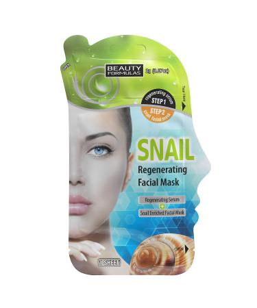 Beauty Formulas Snail Regenerating Facial Mask