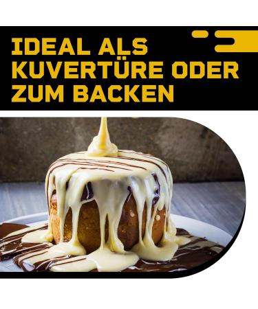 Dabies 900g Chocolate-Mixed Mix | Premium Belgian Chocolate for Fountains Fondue & Coatings | White Milk & Dark Chocolate Gift Set - Perfect for Melting! - Buy Online on GoSupps.com