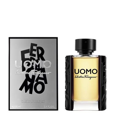 Salvatore Ferragamo Uomo Eau de Toilette 3.4 Ounce Fruity 3.4 Fl Oz (Pack of 1) - Buy Online on GoSupps.com