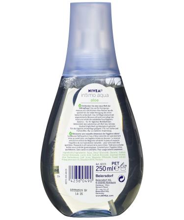 NIVEA Intimo Aqua Aloe Nourishing Cleansing Mousse - Pack of 3 (750 ml) | Gentle Intimate Care | International Shipping - Buy Online on GoSupps.com