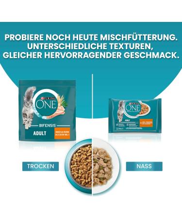 PURINA ONE BIFENSIS Adult Dry Cat Food - Rich in Chicken (5.7kg) | International Shipping Available - Buy Online on GoSupps.com