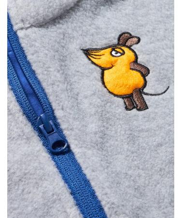 Playshoes Kid's Fleece Vest - Unisex Outdoor Top 104 Grey/Melange - The Mouse - Buy Online on GoSupps.com