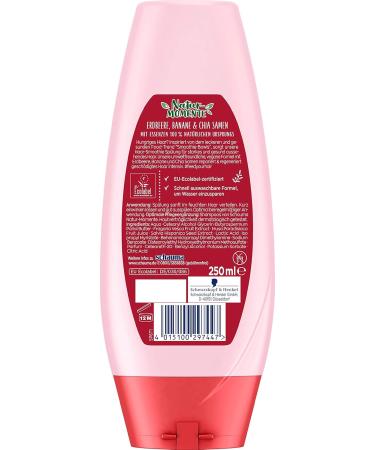SCHWARZKOPF SCHAUMA Natural Moments Conditioner - Strawberry Banana Chia Seeds 250ml (6 Pack) - Smooth & Nourish Hair - Buy Online on GoSupps.com