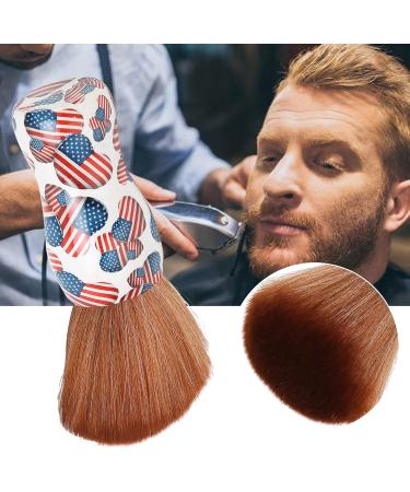Neck Duster Brush Professional Neck Face Hair Removal Brush Salon Hair Dust Cleaning Sweeping Brush for Hairstyling Salon Hairdressing - Buy Online on GoSupps.com
