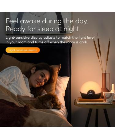 Buy Lumie Bodyclock Glow 150 - Sunrise & Sunset Alarm Clock with Customizable Light | Best Bedside Lamp for Waking Up & Reading - Buy Online on GoSupps.com