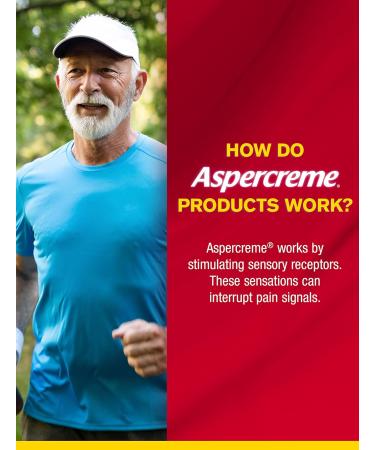 Aspercreme Extra Strength 106 g Arthritis Pain Relief Odour Free Therapy Easy Open No Irritation or Burning Non-Greasy for Pain Associated With Backache & Muscle Strain - Buy Online on GoSupps.com