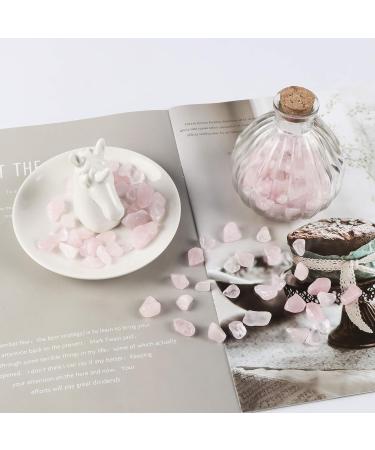 Artistone Natural Rose Quartz Crystal Tumbled Chips Crushed Stones Reiki Healing Small Irregular Shaped Gemstones Jewelry Making Home Decoration (400g) - Buy Online on GoSupps.com