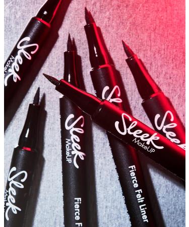 Fierce Felt Liner Black Sleek - Long-Lasting Precision Eyeliner for Stunning Eyes | Shop Internationally at Your Store Name  - Buy Online on GoSupps.com